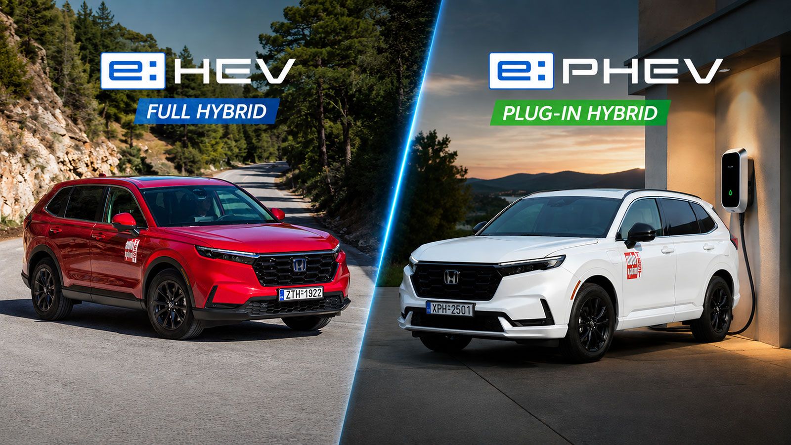 Honda CR-V σε full hybrid ή plug-in με τα ίδια άλογα;